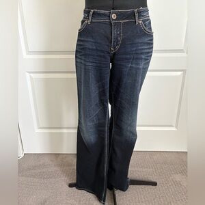 SILVER Suki Mid Boot Women's Dark Blue Jeans